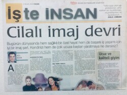 Sabah Gazetesi İşte İnsan Eki - 2 Nisan 2000 - Cilalı İmaj Devri GZ46061 - 1