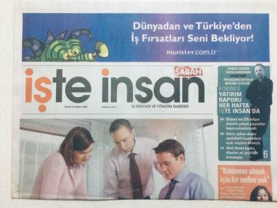 Sabah Gazetesi İşte İnsan Eki 22 Şubat 2009 - Canavar Ajanlar 38 Kentte 57 Üniversite GZ42806 - 1