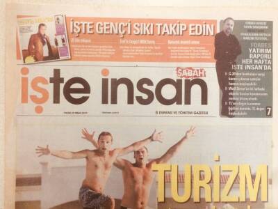 Sabah Gazetesi İşte İnsan Eki 25 Nisan 2010 - Turizm Yatırımcılarından İstihdam Dopingi GZ40286 - 1