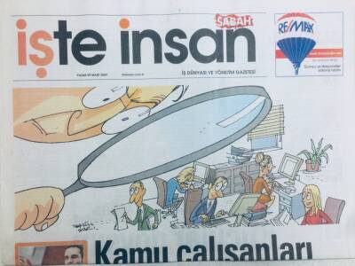 Sabah Gazetesi İşte İnsan Eki 29 Mart 2009 - Kamu Çalışanları Mercek Altına Alındı GZ43282 - 1