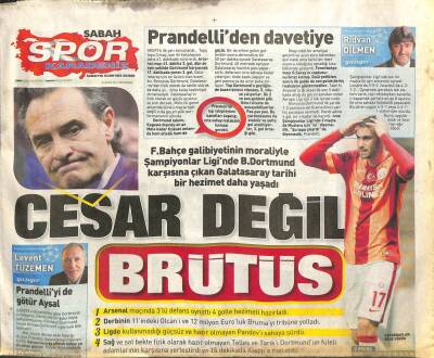 Sabah Gazetesi Karadeniz Spor Eki 23 Ekim 2014 - Rizesporun Kalesi Düştü GZ105737 - 1