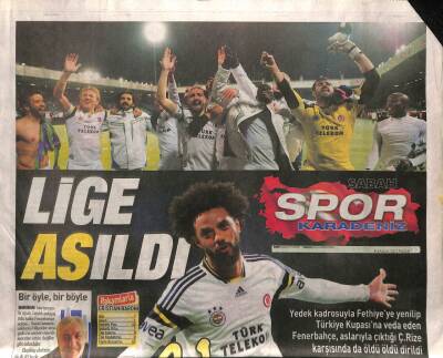 Sabah Gazetesi Karadeniz Spor Eki 8 Aralık 2013 - Trabzonun Kurucularından Refik Karaağaçlı Yoğun Bakımda GZ100193 - 1
