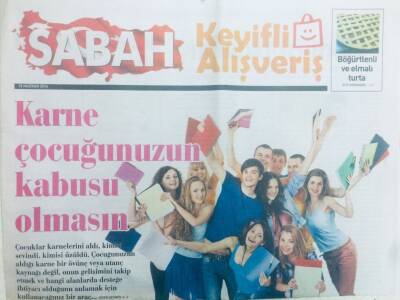 Sabah Gazetesi Keyifli Alış Veriş Eki 15 Haziran 2014 - Selülite Meydan Okuyun GZ40692 - 1