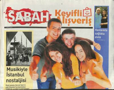 Sabah Gazetesi Keyifli Alışveriş Eki 19 Mayıs 2013 - Musikiyle İstanbul Nostaljisi - Çocuğa Uygun Eğitim GZ105926 - 1