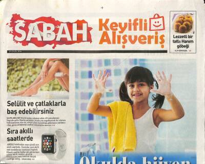 Sabah Gazetesi Keyifli Alışveriş Eki 21 Eylül 2014 - Bir Haftalık Spor 25 Dakikaya Sığdı GZ105888 - 1