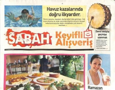 Sabah Gazetesi Keyifli Alışveriş Eki 21 Temmuz 2013 - Afrikalı Aç Çocukları Unutmayın GZ105725 - 1