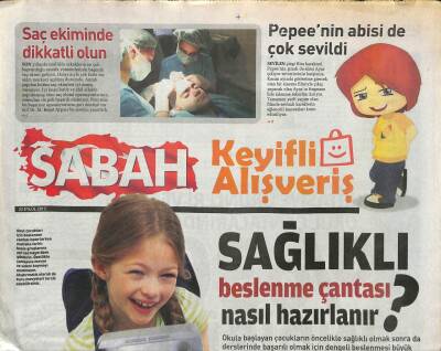 Sabah Gazetesi Keyifli Alışveriş Eki 22 Eylül 2013 - Sevilen Çizgi Film Karakteri Pepeenin Abisi de Çok Sevildi GZ113174 - 1