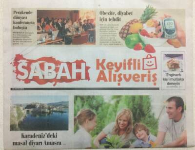 Sabah Gazetesi Keyifli Alışveriş Eki 25 Mayıs 2014 - Karadenizdeki Masal Diyarı Amasra GZ35799 - 1