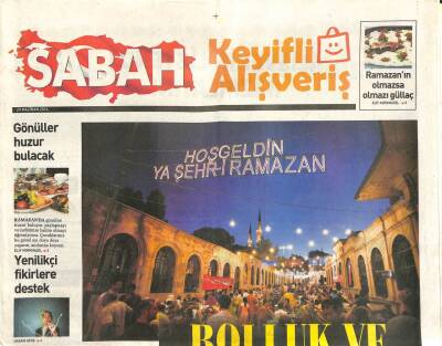 Sabah Gazetesi Keyifli Alışveriş Eki 29 Haziran 2014 - Aile İçi Çatışmalar Pozitif Psikoterapi İle Çözülüyor GZ105813 - 1