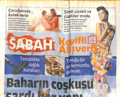 Sabah Gazetesi Keyifli Alışveriş Eki 7 Nisan 2013 - Temizlikte Sağlık Kuralları GZ105159 - 1