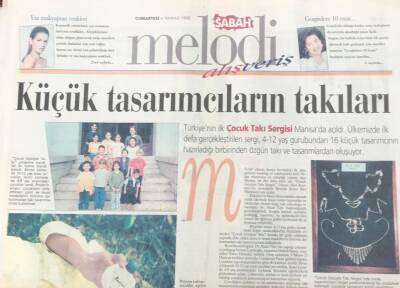 Sabah Gazetesi Melodi Alışveriş Eki 4 Temmuz 1998 - Tarkandan Yeni Klip GZ36326 - 1