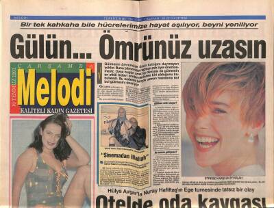 Sabah Gazetesi Melodi Eki 0 Temmuz 1991 - Gülün.. Ömrünüz Uzasın GZ75359 - 1