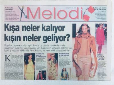 Sabah Gazetesi Melodi Eki 1 Eylül 2000 - Romantizmi Keşfedin GZ40963 - 1