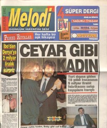 Sabah Gazetesi Melodi Eki 10 Şubat 1992 - İbrahim Tatlısesten Derya Tunaya Sürpriz GZ63062 - 1