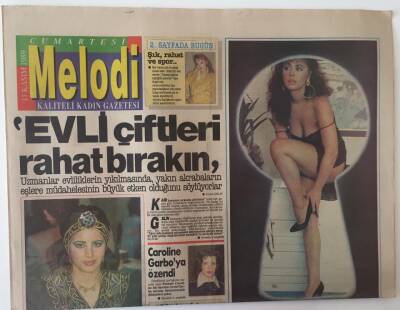 Sabah Gazetesi Melodi Eki 11 Kasım 1989 - Çocuk Yıldızlar Çocukluğunu Yaşayamadan Büyüdüler Ayşecik , Sezercik , Yumurcak ... GZ20948 - 1