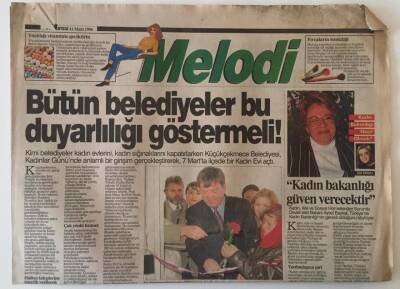 Sabah Gazetesi Melodi Eki 11 Mart 1996 - Haluk Levent Rockı Sevdirdi GZ22315 - 1