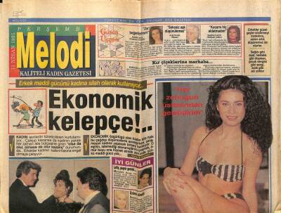 Sabah Gazetesi Melodi Eki 11 Nisan 1991 - Zerrin Yaman,Her Zorluğu Başarabilirim GZ75380 - 1
