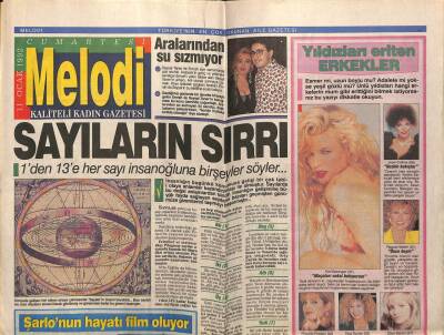Sabah Gazetesi Melodi Eki 11 Ocak 1992 - Seyyal Taner, Küçük Emrah GZ75374 - 1