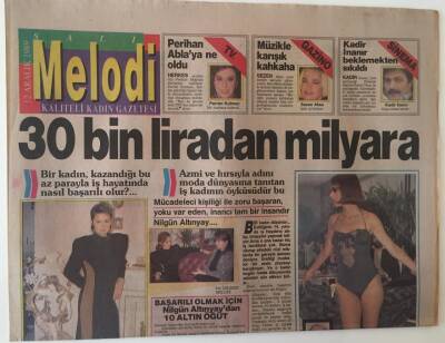 Sabah Gazetesi Melodi Eki 12 Aralık 1989 - Başarılı Olmak İçin Nilgün Altınyaydan 10 Altın Öğüt GZ20955 - 1