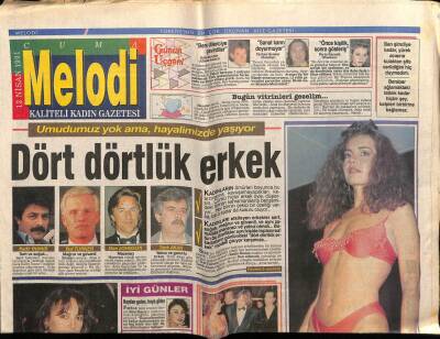 Sabah Gazetesi Melodi Eki 12 Nisan 1991 - Oya Atakul,Mutlu Bir Anneyim GZ75337 - 1