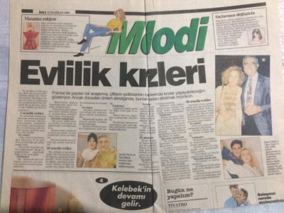 Sabah Gazetesi Melodi Eki 13 Haziran 1995 - Evlilik Krizleri - GZ21385 - 1