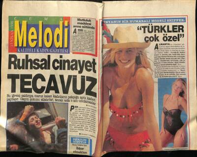 Sabah Gazetesi Melodi Eki 13 Nisan 1990 - Tolga Savacının Son Filmi GZ75272 - 1