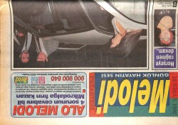 Sabah Gazetesi Melodi Eki 13 Nisan 1992 - Beşiktaşlı Feyyaz Çalım Yemiyor GZ63017 - 2