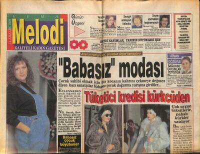 Sabah Gazetesi Melodi Eki 14 Aralık 1990 - Neşe Karaböcek Magic Boxta - Zülfü Livaneli Konseri GZ93831 - 1