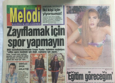 Sabah Gazetesi Melodi Eki 14 Eylül 1990 - Seren Serengil,Eğitim Göreceğim,Hülya Avşar Fotoromanı Başlıyor Alamancının Karısı GZ21409 - 1