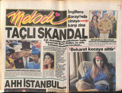 Sabah Gazetesi Melodi Eki 14 Mayıs 1989 - Necdet Salihin Türk Usulü Düğünü GZ63360 - 1