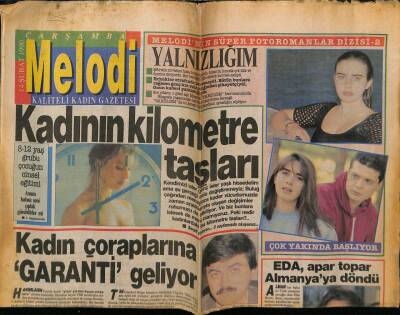 Sabah Gazetesi Melodi Eki 14 Şubat 1990 - Kadının Kilometre Taşları GZ75471 - 1