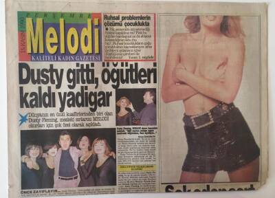 Sabah Gazetesi Melodi Eki 15 Kasım 1990 - TRTde Eurovision Sıkıntısı GZ20983 - 1