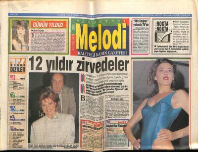 Sabah Gazetesi Melodi Eki 15 Nisan 1991 - Sibel Tan,Aslında Sıcak Kanlıyım GZ75335 - 1