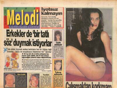 Sabah Gazetesi Melodi Eki 16 Kasım 1990 - Loganın Çiftliği - Şehnaz Dilan İşiyle Avunuyor GZ127727 - 1