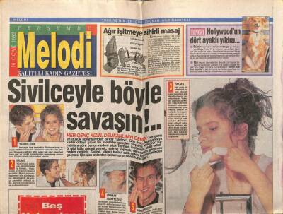 Sabah Gazetesi Melodi Eki 16 Ocak 1992 - Fulden Urasta Şarkıcılığı Seçti GZ75371 - 1
