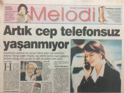 Sabah Gazetesi Melodi Eki 17 Ağustos 2000 - Emel Müftüoğlunun Mucizesi GZ34825 - 1