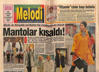 Sabah Gazetesi Melodi Eki 17 Eylül 1991 - Sezen Aksu Tatili Haketti GZ75316 - 1
