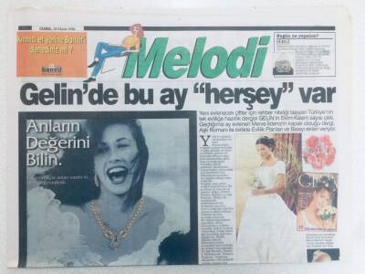 Sabah Gazetesi Melodi Eki - 18 Ekim 1996 - Kadınların Kalp Sağlığı Tehlikede GZ46279 - 1