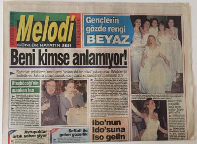Sabah Gazetesi Melodi Eki 18 Haziran 1992 - Fatih Kısaparmak İle Söyleşi GZ22991 - 1