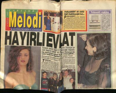 Sabah Gazetesi Melodi Eki 18 Nisan 1990 - Çiğdem İşbilir Ticaret Yapacak GZ75268 - 1