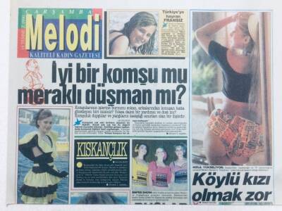 Sabah Gazetesi Melodi Eki 18 Temmuz 1990 - Barış Mançonun 3 Yeni Hedefi GZ40962 - 1