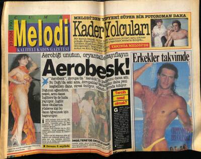 Sabah Gazetesi Melodi Eki 19 Ekim 1990 - Aerobesk! GZ75449 - 1