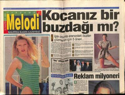 Sabah Gazetesi Melodi Eki 19 Haziran 1991 - Tavernanın Yeni Kralı Sinan Özen GZ75365 - 1
