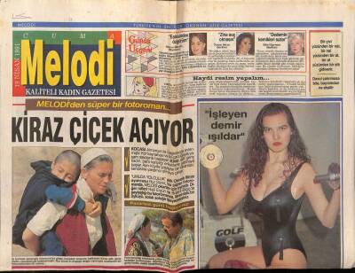 Sabah Gazetesi Melodi Eki 19 Nisan 1991 - Nazan Şoray,Zina Suç Olmasın GZ75379 - 1