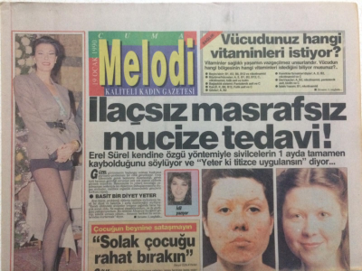 Sabah Gazetesi Melodi Eki 19 Ocak 1990 - İlaçsız Masrafsız Mucize Tedavi GZ24699 - 1