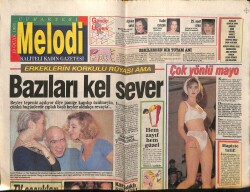 Sabah Gazetesi Melodi Eki 19 Ocak 1991 - Bazıları Kel Sever GZ63011 - 1