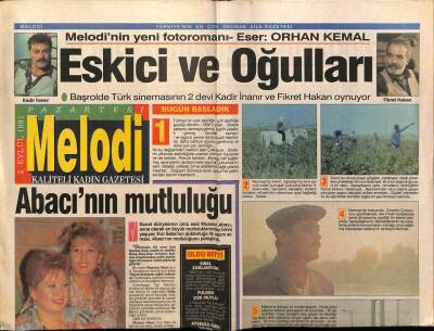 Sabah Gazetesi Melodi Eki 2 Eylül 1991 - Muazzez Abacının Mutluluğu GZ75302 - 1