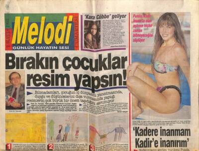 Sabah Gazetesi Melodi Eki 2 Mart 1992 - Gönül Sayın Diplomasını Alır Almaz Mikrofonun Başına Geçti GZ82851 - 1