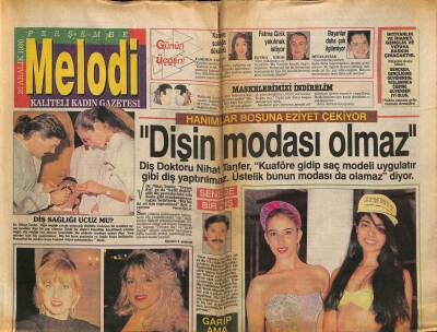Sabah Gazetesi Melodi Eki 20 Aralık 1990 - Fatma Girik Yakılmak İstiyor GZ93834 - 1