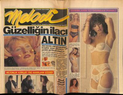 Sabah Gazetesi Melodi Eki 20 Ekim 1989 - Güzelliğin İlacı GZ78230 - 1